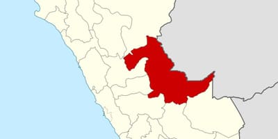 نقشہ کے pucallpa پیرو