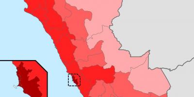 پیرو کا نقشہ